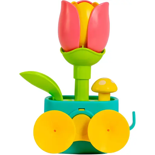 Набор игрушек для ванны Baby Team Очаровательный цветок (9031_цветок розовый) - фото 3