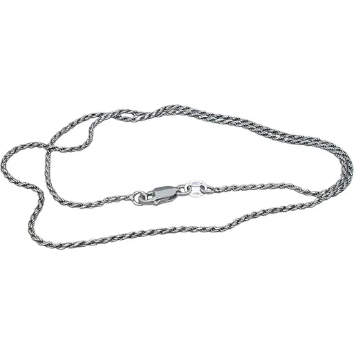 Серебряная цепочка Silvex 925 (Жгутик). 802Р1/ 40