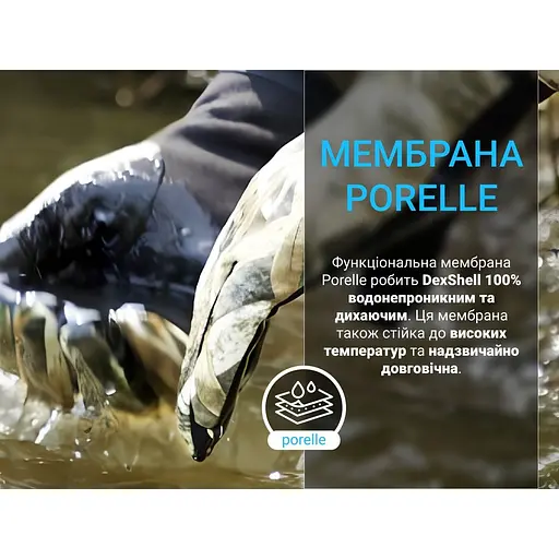 Водонепроницаемые перчатки DexShell Drylite 2.0 Gloves XL темный камуфляж - фото 4