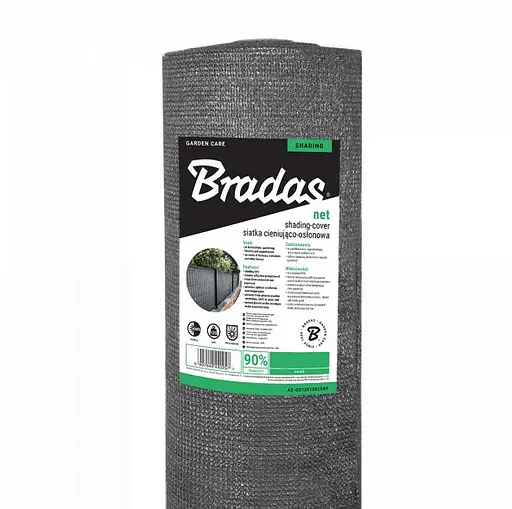 Сітка захисна Bradas затінення 90% 135 г/м² 1.2х50 м AS-CO13512050GY  - фото 3