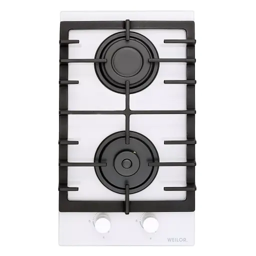 Поверхня газова Domino на склі Weilor GG 306 WH