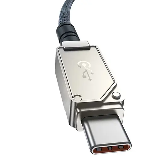 Кабель Baseus Unbreakable Series Fast Charging Data Cable Type-C to iP 20W 2m Stellar White - фото 5