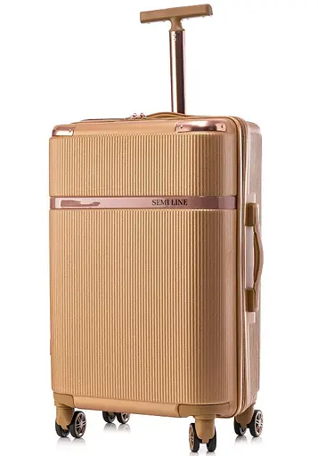 Валіза Semi Line 24" (M) Gold (T5667-3) (DAS302655) - фото 1