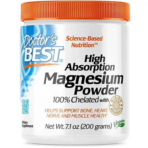 Витамины и минералы Doctor's Best Magnesium Powder High Absorption, 200 грамм - фото 1