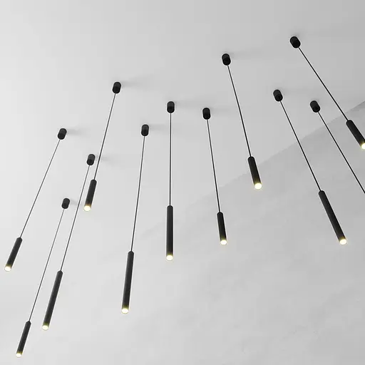 Подвесной светильник Skarlat RHL7728 3W BK 4000K - фото 3