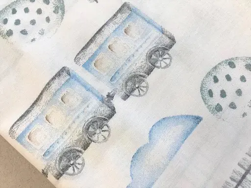 Хлопковая пеленка Moontime 100х80см "Транспорт" - фото 2