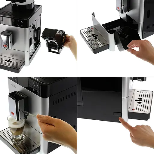 Кавомашина автоматична Melitta CAFFEO Varianza CSP stainless steel (F58/0-100) - фото 4