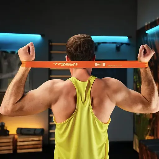 Набор резинок для фитнеса Trex Sport TX-065RBV 1-18кг - фото 9