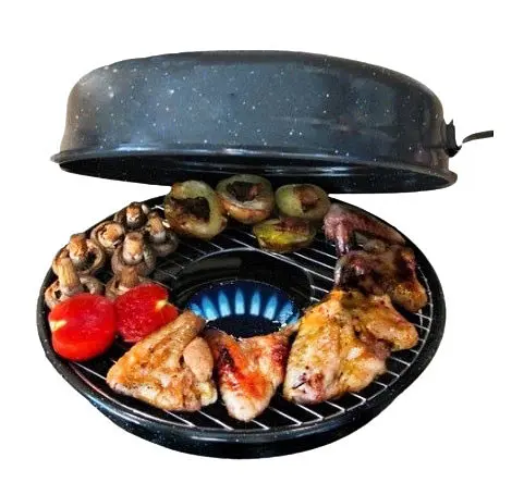 Сковорода гриль газ A-PLUS 32-RG аэрогриль для стейков барбекю 32 см для жарки на газовой плите - фото 5