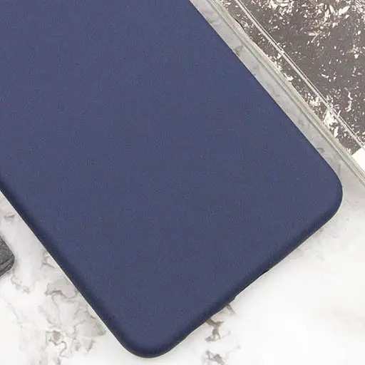 Чехол Lakshmi Silicone Cover Full Camera (AAA) для Xiaomi Redmi 9A Темно-синий / Midnight blue - фото 2