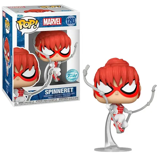 Коллекционная  фигурка   Funko Pop Фанко Поп Spider Man Mary Jane Spinneret Человек Паук Мери Джейн Спиннерет 10 см SM MJS 1293 - фото 1
