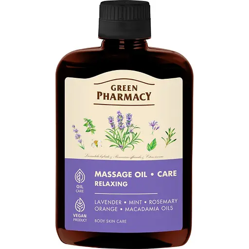 Массажное масло Зеленая Аптека Расслабляющее 200 мл