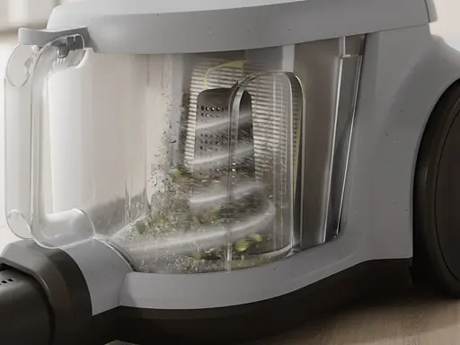 Пылесос Electrolux контейнерный 850 Вт HEPA12 3 насадки серый - фото 7