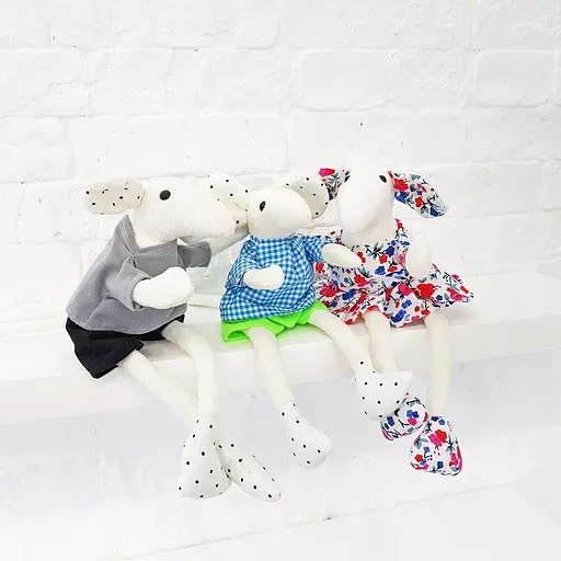 М'яка іграшка Мишка в кофтині 32см - фото 3