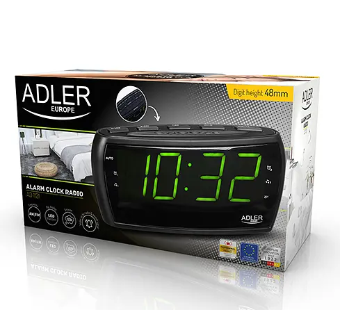 Радиочасы с дисплеем Adler AD 1121 - фото 6