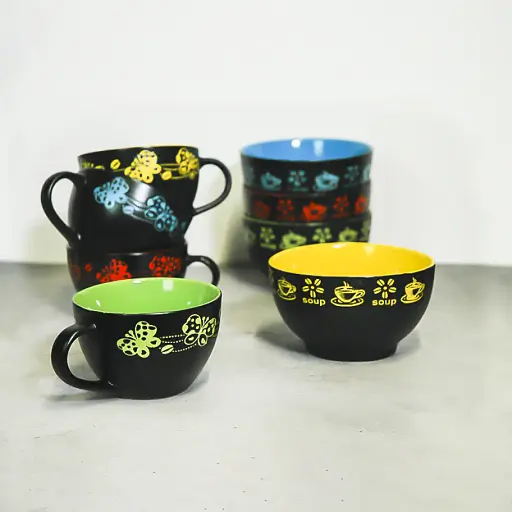 Чашка Vittora Цвета ночи 450 мл 1 шт. (134840) - фото 8