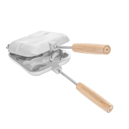 Форма алюминиевая для выпечки больших мишек Барни, Ласунка Золотистый 81908 - фото 7