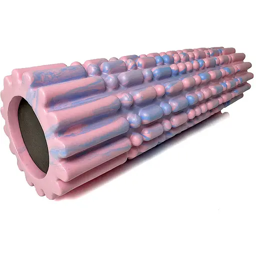 Масажний ролик EasyFit Morze 45 см Рожевий (EF-3341-2-P) - фото 1