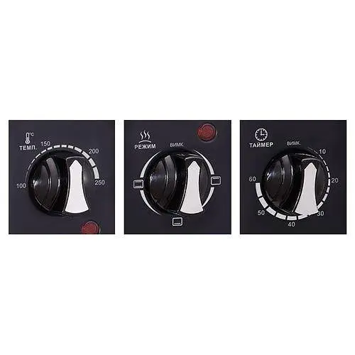 Духовка настольная Liberton LEO-350 Black - фото 4