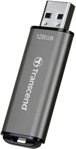 Флеш-накопичувач Transcend USB 128GB JetFlash 920 Black USB 3.2 (TS128GJF920) - фото 3