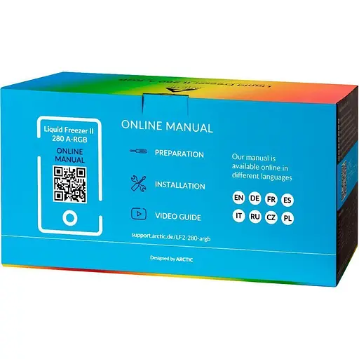 Система водяного охолодження Arctic Liquid Freezer II 280 A-RGB (ACFRE00106A) [143377] - фото 8