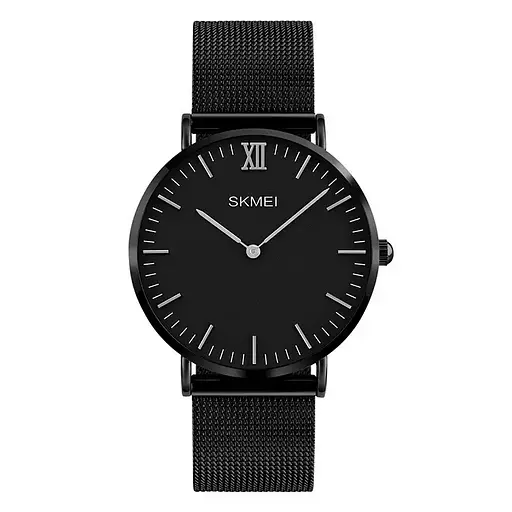 Кварцевые мужские часы Skmei 1181 Large (Черный)