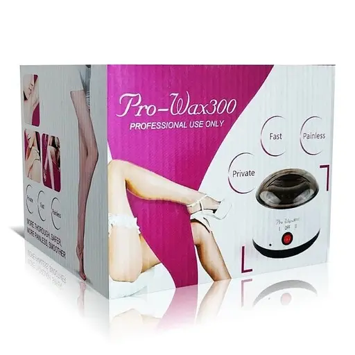 Воскоплав банковий для депіляції нагрівач для гарячого воску з терморегулятором Pro Wax 300mini 150мл - фото 6