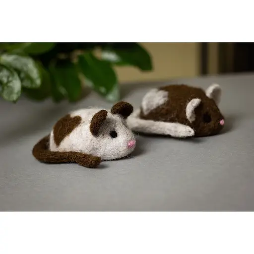 Набір для творчості "Мишки" ВАЛ-009 валяння іграшки - фото 2