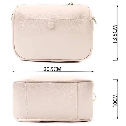 Кожаная женская сумка Vintage 20.5х13.5х10 см sum0026545 - фото 3