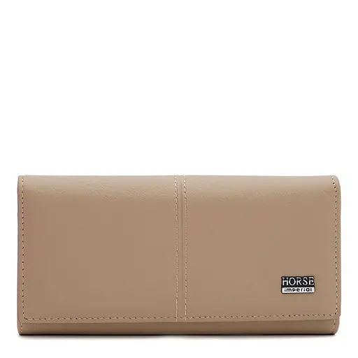 Гаманець жіночий шкіряний Horse Imperial A0001 світло-бежевий - фото 2