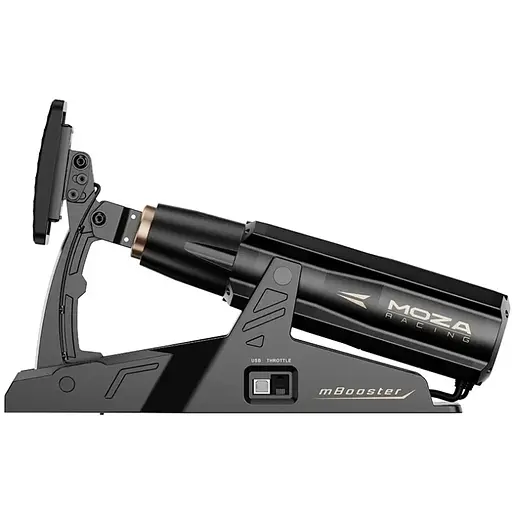 Комплект 2 педалей MOZA mBooster Active с педалью акселератора CRP2 тензодатчик 200 кг - фото 5