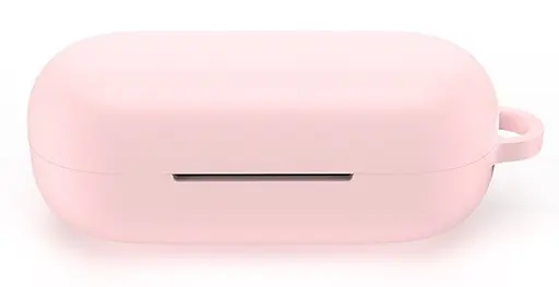 Чохол-накладка DK Silicone Candy Friendly з карабіном для Huawei FreeBuds SE (pink) - фото 2