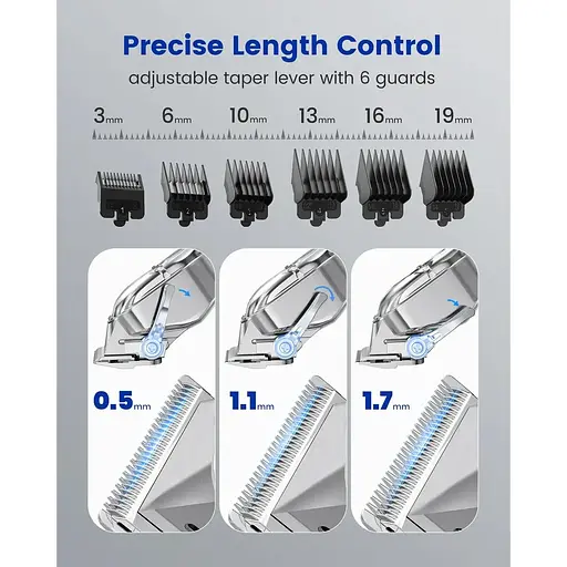 Машинки для стрижки волосся Glaker для чоловіків - фото 5