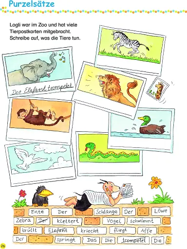 Spielerisch Deutsch lernen. Grundwortschatz-Ratsel fur das 2. Schuljahr - фото 2