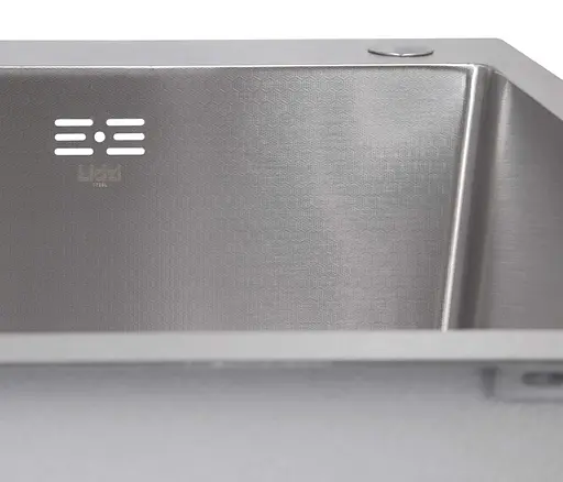 Кухонная мойка встроенная Lidz Handmade H6050H Decor Honeycomb 2,5/0,5 мм LDH6050DEC48370 - фото 5