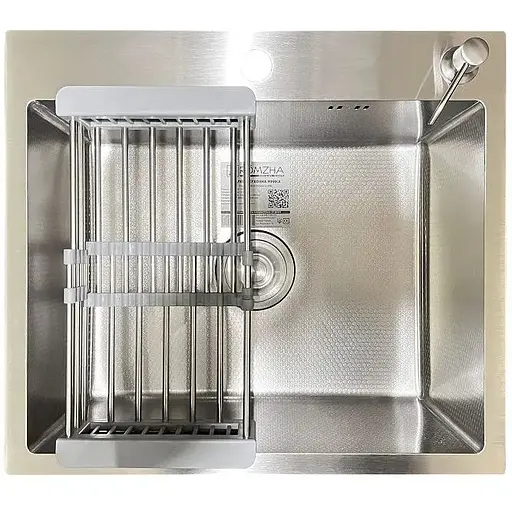 Кухонна мийка Romzha Arta Carbon U-490 - фото 1