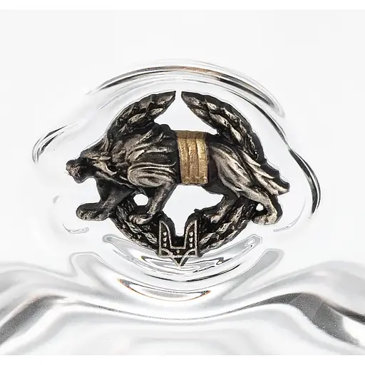 Стакан Gun&Fun для виски с эмблемой Волк ССО 300 мл - фото 4