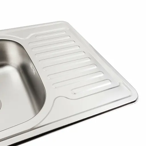 Кухонная мойка из нержавеющей стали Valeso 7050 декор (0,8/180 мм), Decor - фото 8