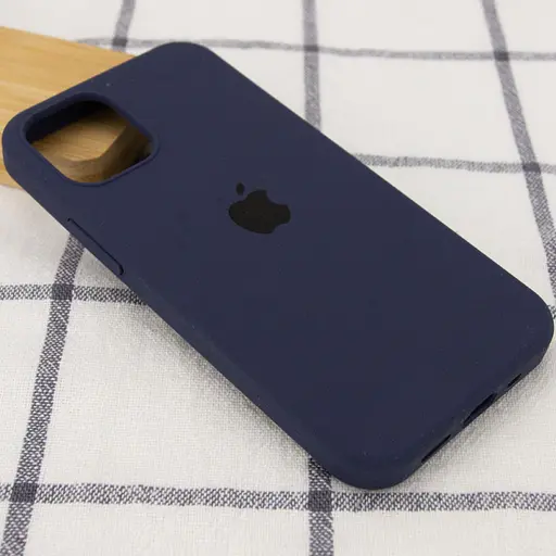 Чохол Silicone Case Full Protective (AA) для Apple iPhone 15 Pro Max (6.7) Темно-синій / Midnight blue - фото 2