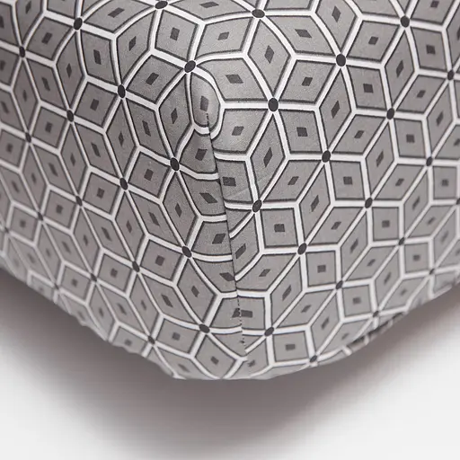 Простирадло на резинці Moon&Star Grey Labyrinth Бязь Gold Люкс 90х200х20 см - фото 1