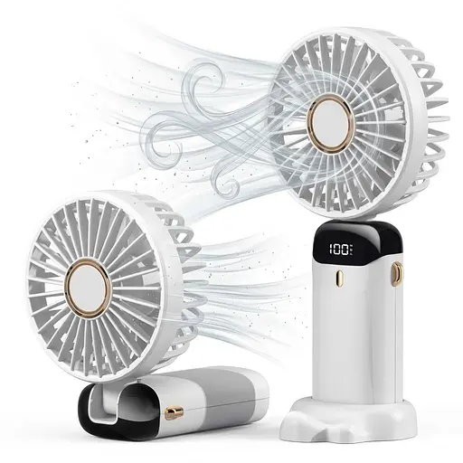 Компактний ручний вентилятор 3 в 1 - фото 1