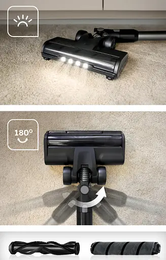 Пылесос аккумуляторный Mozano Handy Pro 420 Вт AGD/ODK/P/01 - фото 7