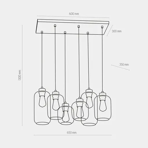 Підвісний світильник TK lighting 3176 Marco brown - фото 2