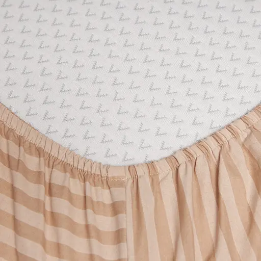 Простирадло на резинці Moon&Star Sand Lines Бязь Gold Люкс 120х200х20 см - фото 2