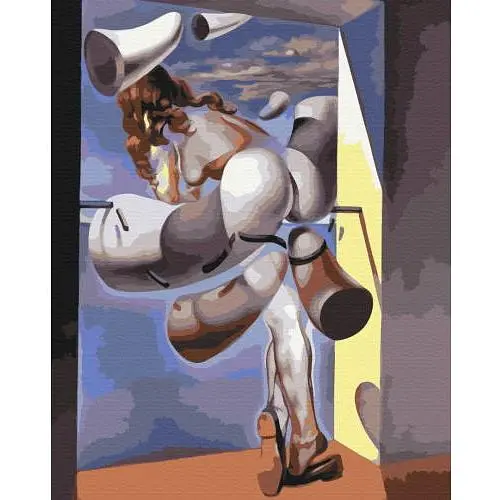 Раскраска по номерам Brushme Содомское самодовольство девственницы Сальвадор Дали (40х50) (BS52391)