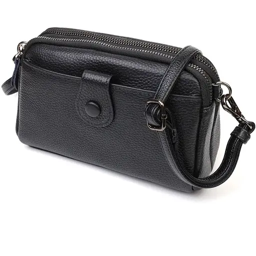 Клатч кожаный женский Vintage 19х12х7 см sum0022686 - фото 1