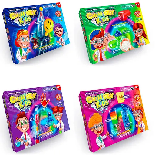 Набір для проведення дослідів «Економ Chemistry Kids» CHK-02-01U-04U Данко Тойс Мікс - фото 2