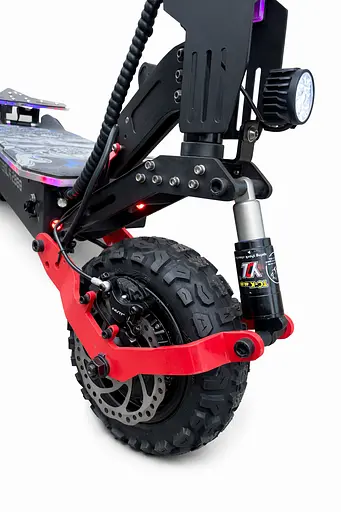 Электросамокат Двухмоторный Tesla 2800 (5000W, 60V, 30Ah) - фото 7