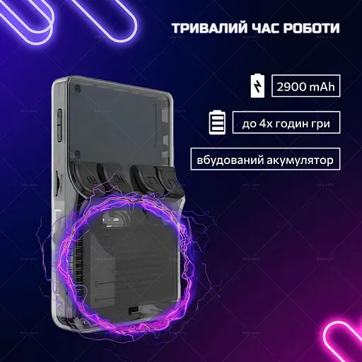 Портативна ігрова консоль Intex Data Frog R36S (ретро) Black - фото 3