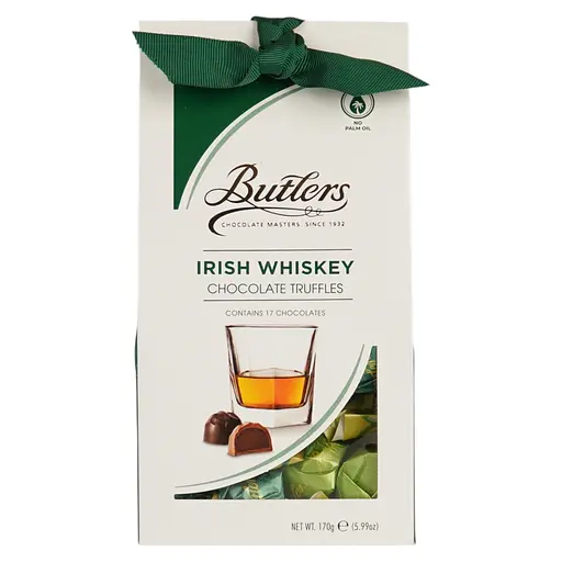 Конфеты Butlers Irish трюфели из молочного и черного шоколада 170 г - фото 1